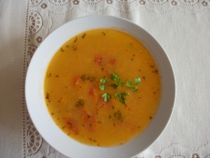 zupa ze słódką kapustą
