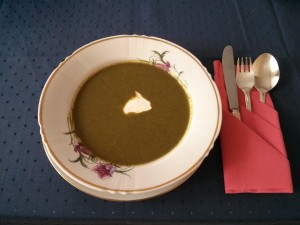 zupa krem szpinakowy
