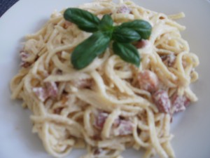 spaghetti carbonara