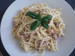 spaghetti carbonara