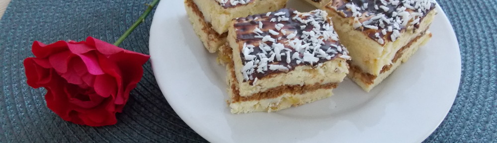 sernik got. przekładany kruchym ciastem